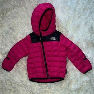 💕Pink Toddler Girl North Face Puffer Jacket